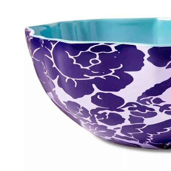 DVF for Target 94oz Stoneware Serving Bowl Large Purple - Diane Von Furstenberg‎ - Picture 3 of 6